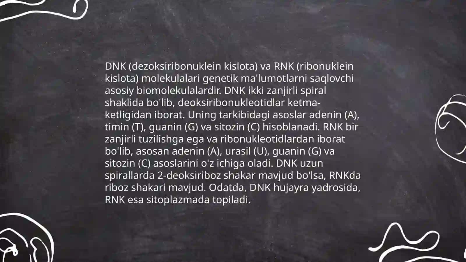 Belgilarning tòliq birikkan holda irsiylanishi 4