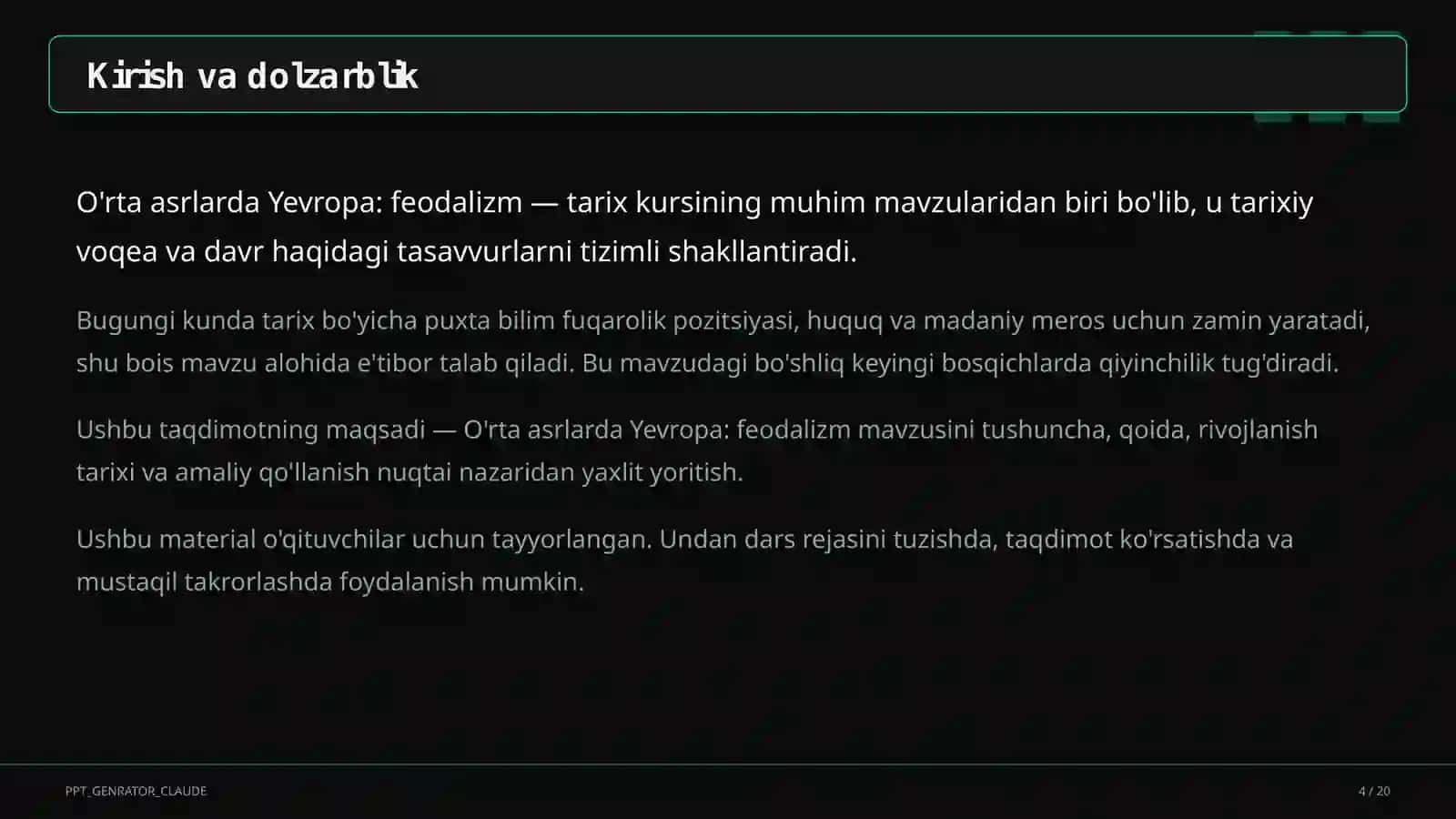 O'zbekiston va jahon tarixi (5–11) 4