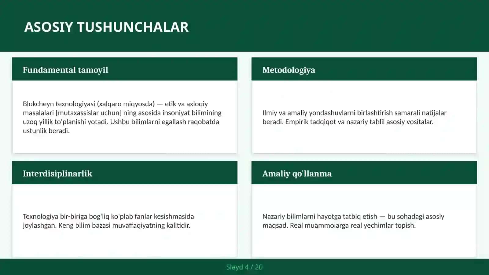 Blokcheyn texnologiyasi (xalqaro miqyosda) — etik va axloqiy masalalari [mutaxassislar uchun] 4