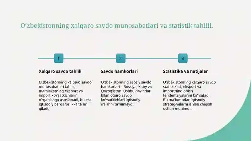 Tashqi iqtisodiy faoliyat statistikasi 4