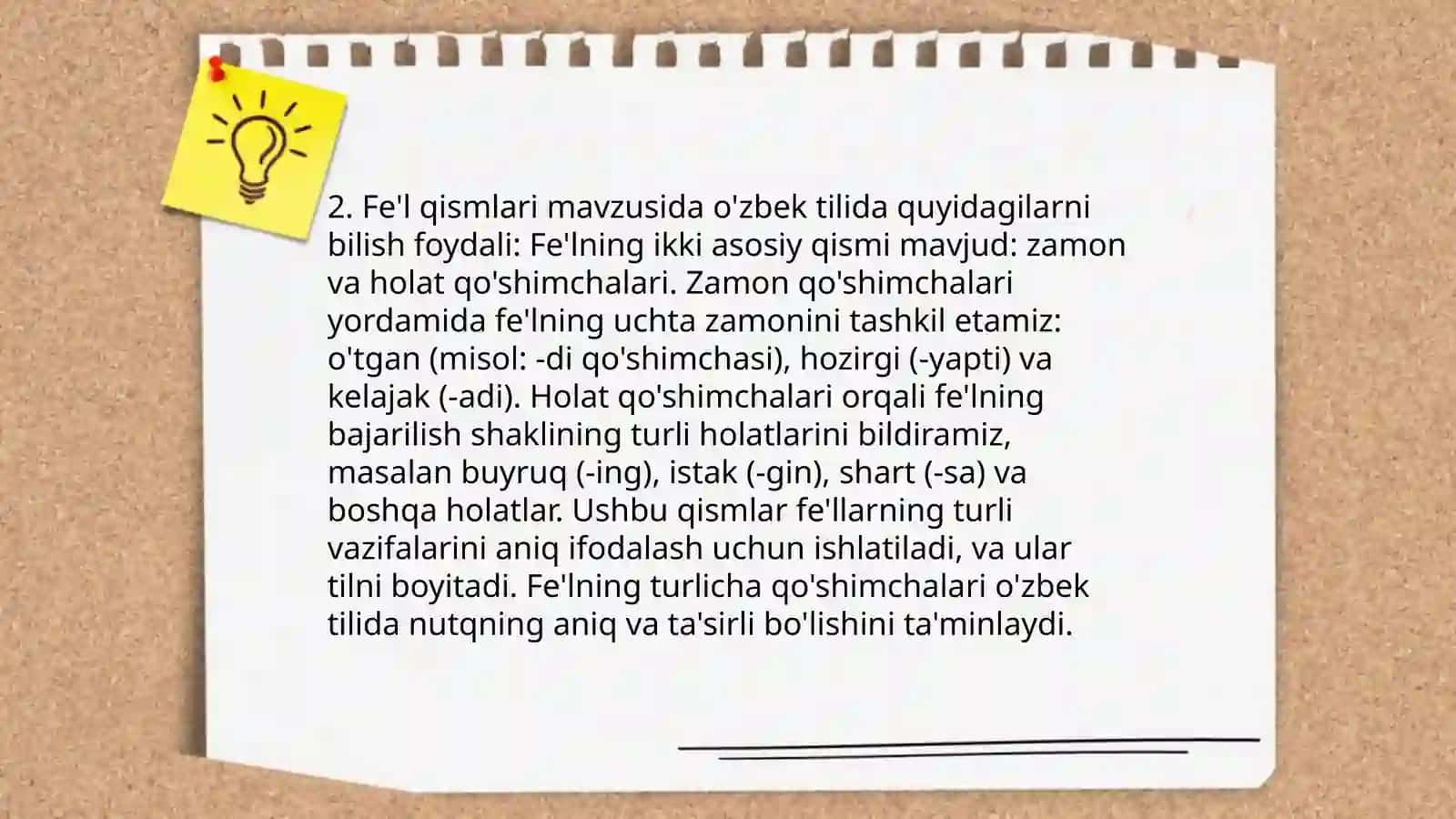 Sintaktik tahlil namunasi 4