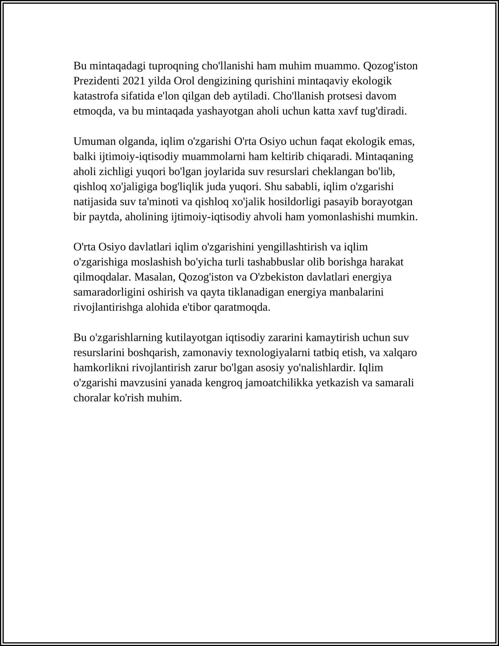 ÒRTA ASRLAR EKALOGIK MUAMMOLARI 4