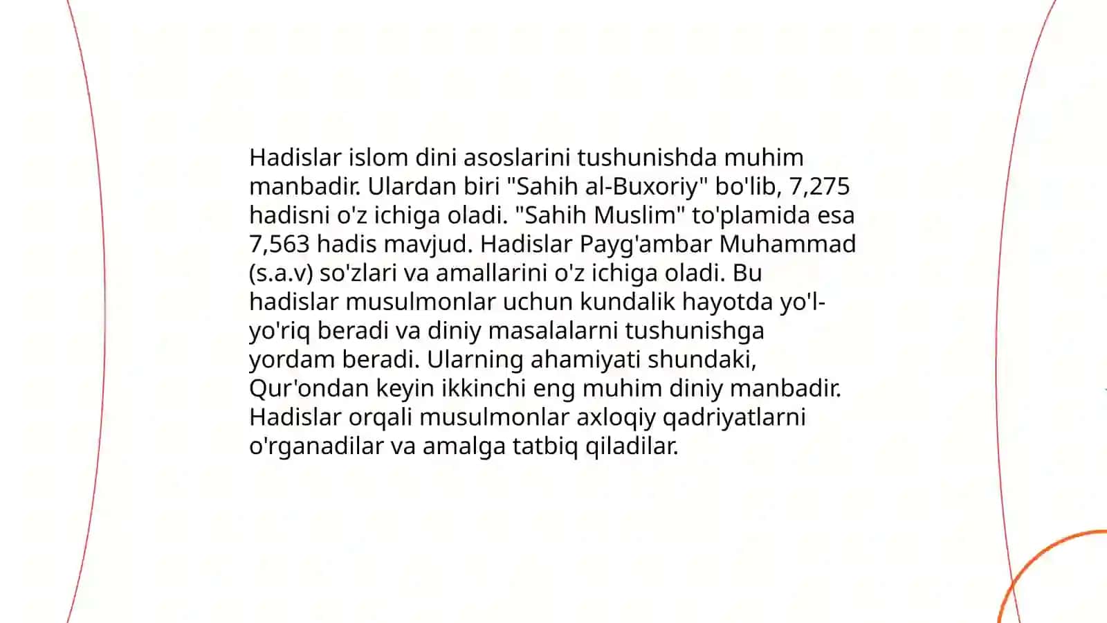 Islom dini manbalari. Aqida va fiqh 4