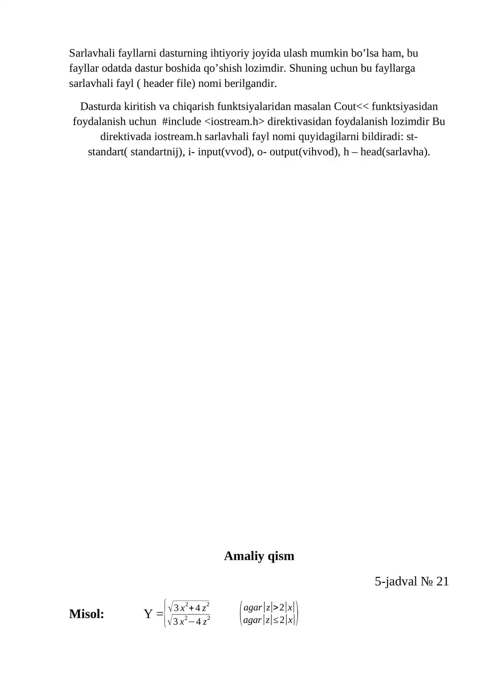 Tarmoqlanuvchi jarayonlarni dasturlash 4