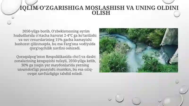 Atrof-muhitni muhofaza qilish, tabiiy resurslardan oqilona foydalanish 4