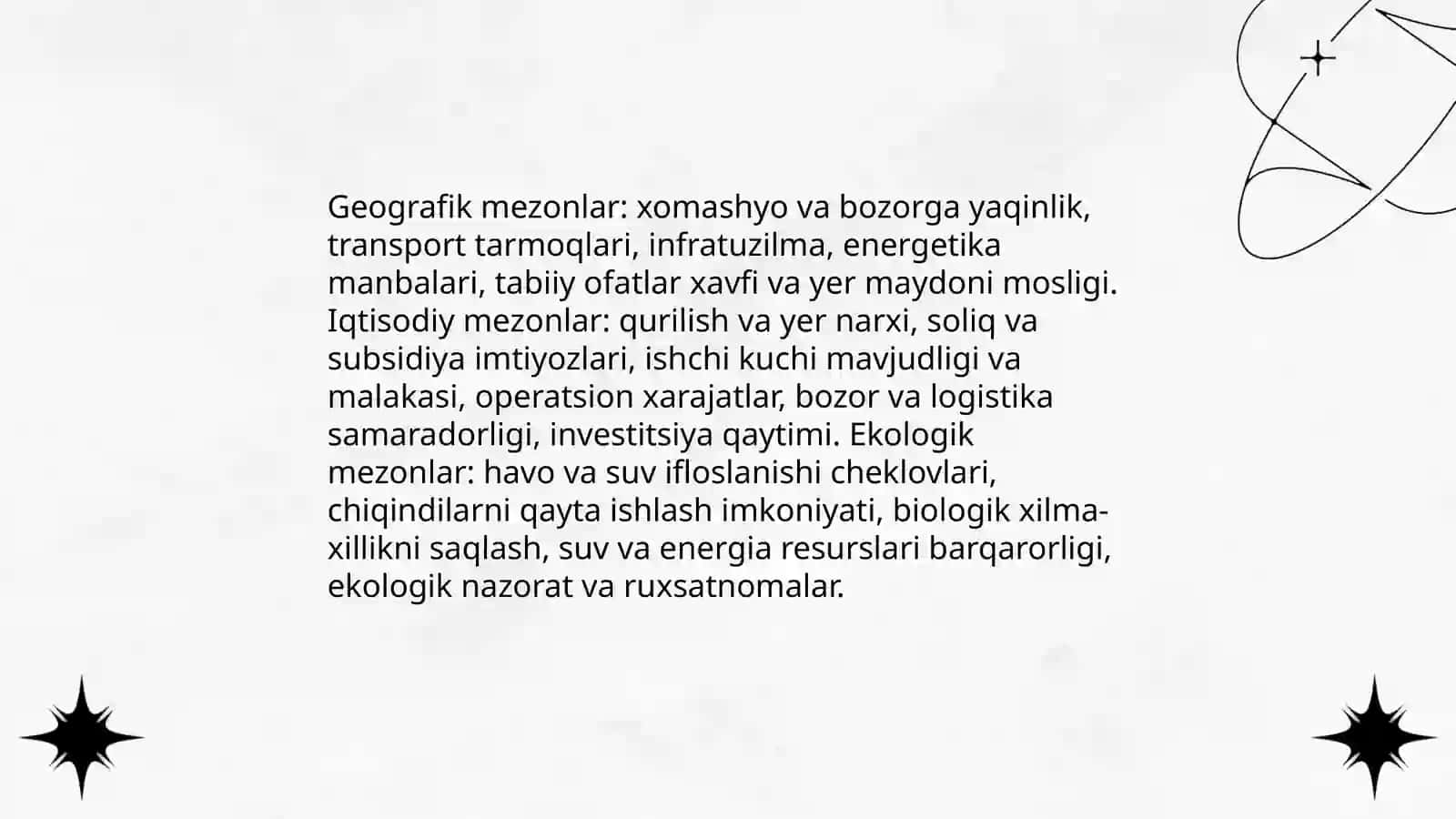Sanoat tarmog‘ini joylashtirish bo‘yicha taqdimot tayyorlash 4