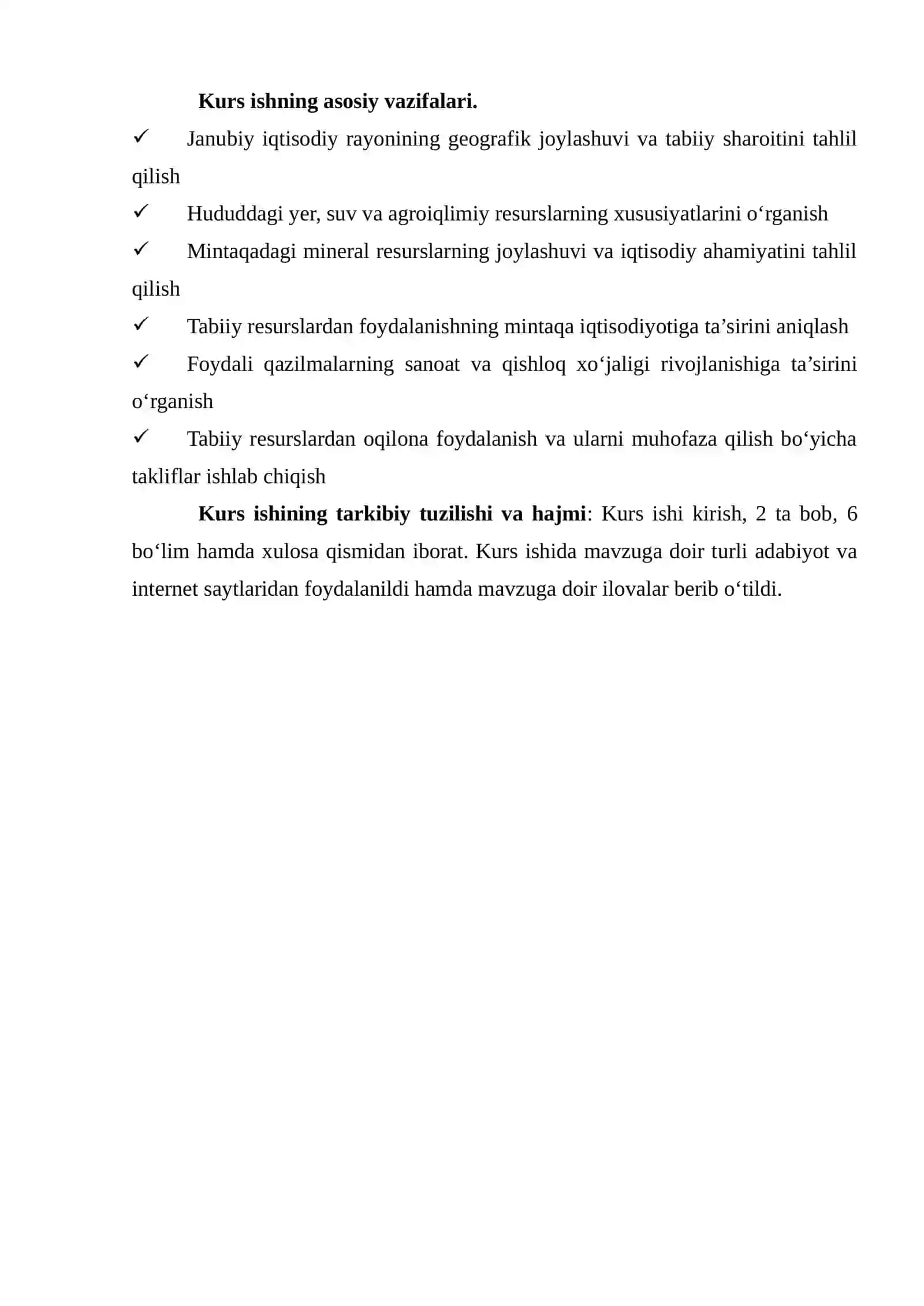 JANUBIY IQTISODIY RAYONINING TABIIY SHAROITI VA RESURSLARINI IQTISODIY 4