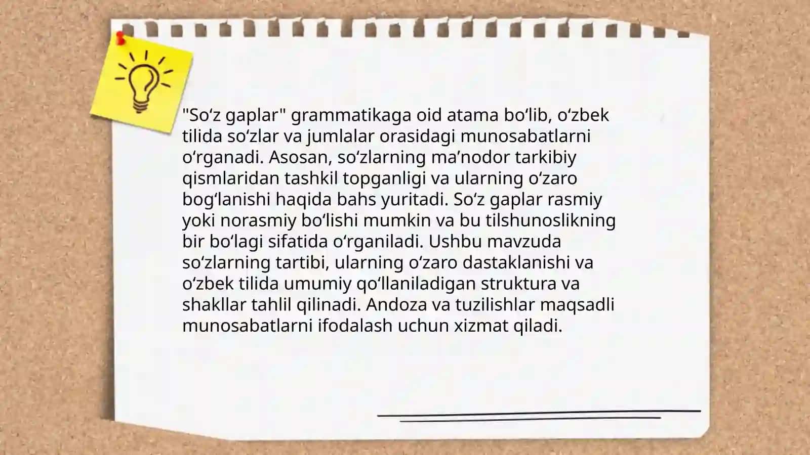 Oʻzbek tilida sodda soʻz gaplar 4