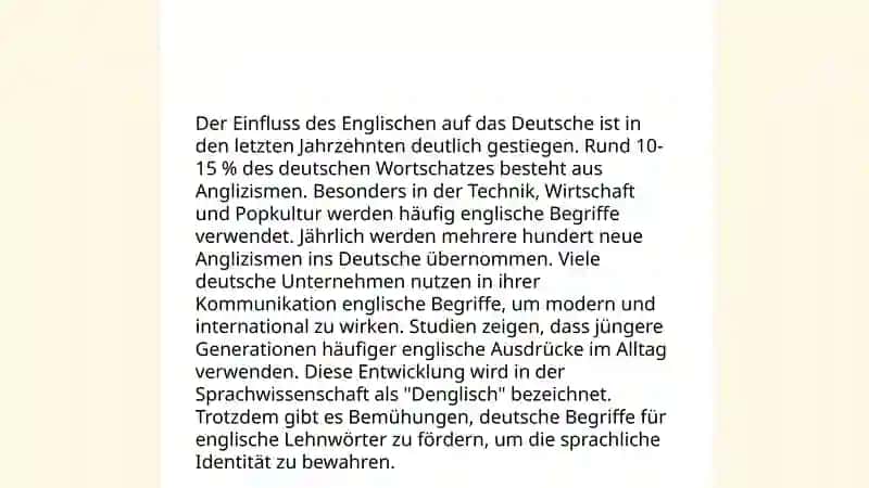 Entlehnungen 4