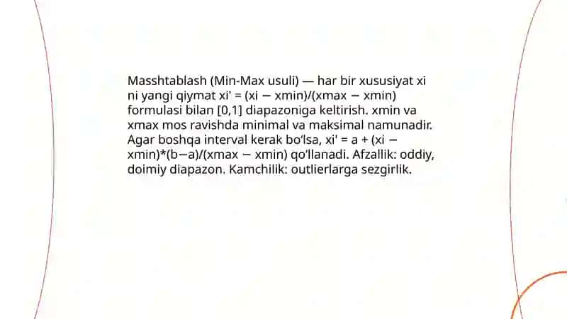Xususiyatlarga standart qiymat berish 4