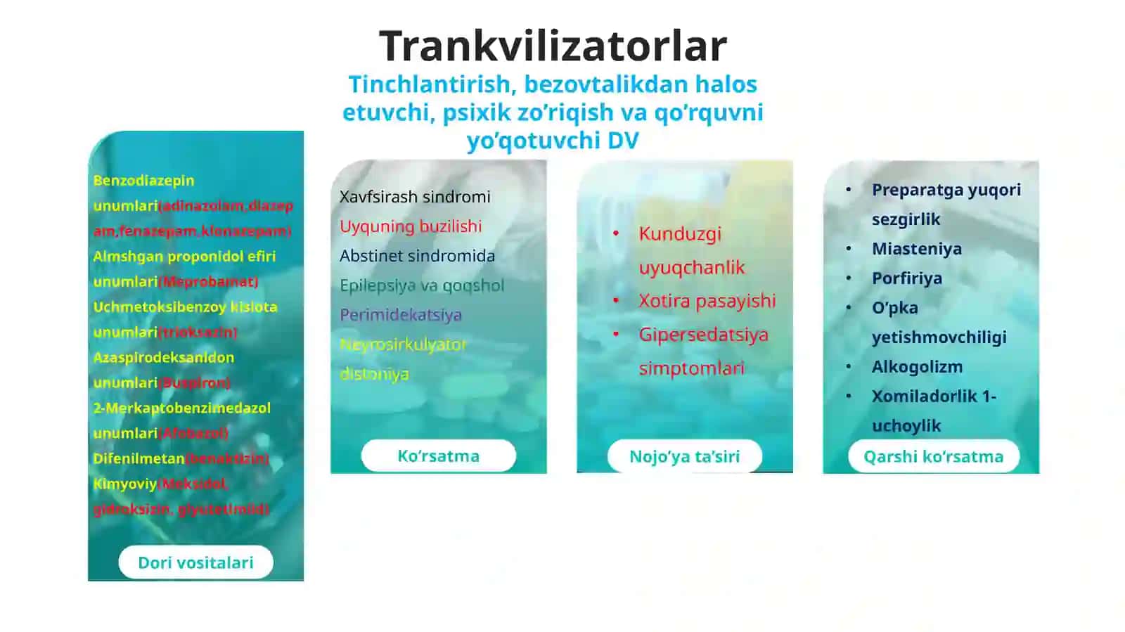 Psixotrop dorivositalari 4