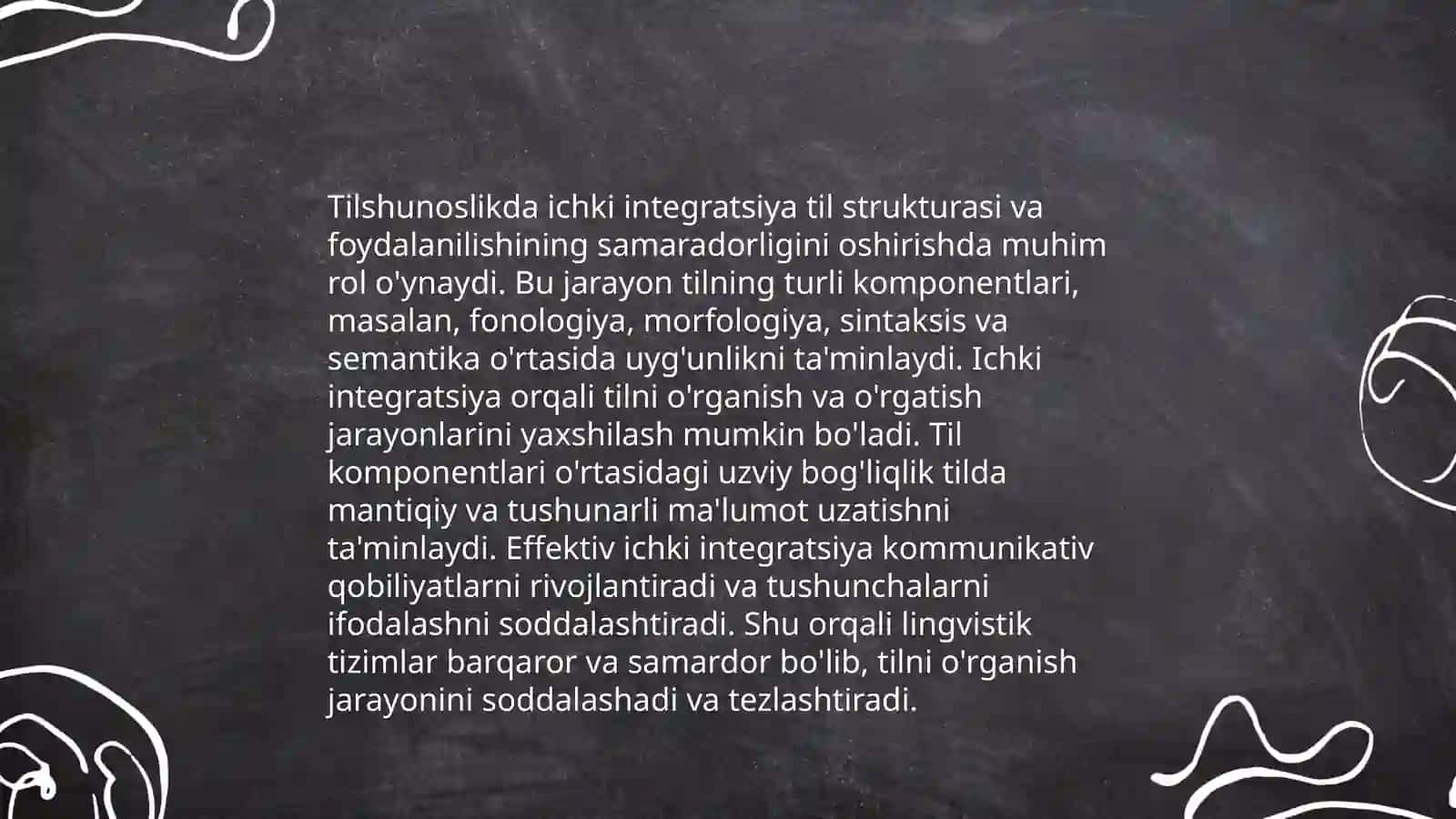 Ichki integratsiya tushunchasi tahlili 4