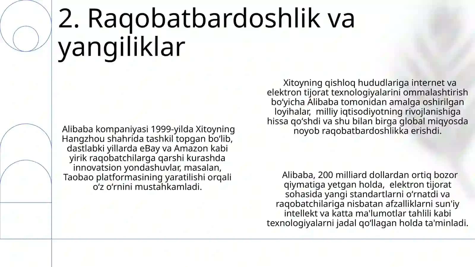Jeck Ma Alibaba asoschi Biznesdagi yo'li 4