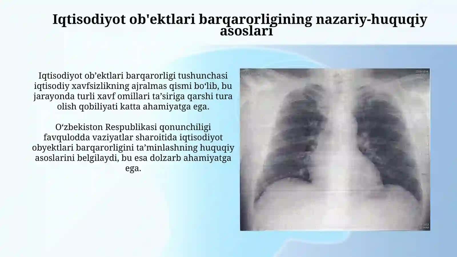 Iqtisodiyot obyektlari barqarorligini taminlash(Toshkent issiqlik elektr stansiyasi misolida) 4