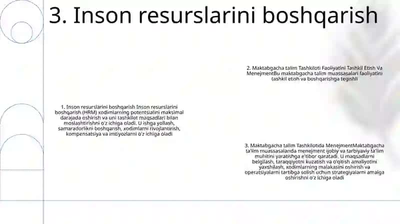 Maktabgacha Talim Tashkiloti Faoliyatini Tashkil Etish Va Menejment 4