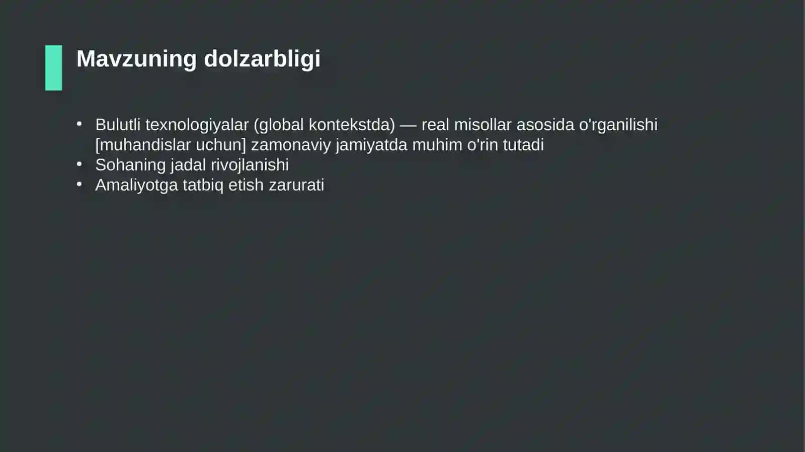 Bulutli texnologiyalar (global kontekstda) — real misollar asosida o'rganilishi [muhandislar uchun] 4