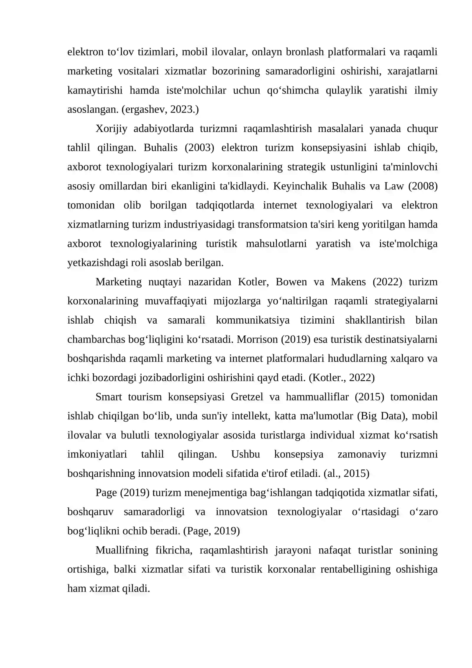 O‘zbekistonda ichki turizmni rivojlantirishda raqamli texnologiyalarning o‘rni va istiqbollari 4