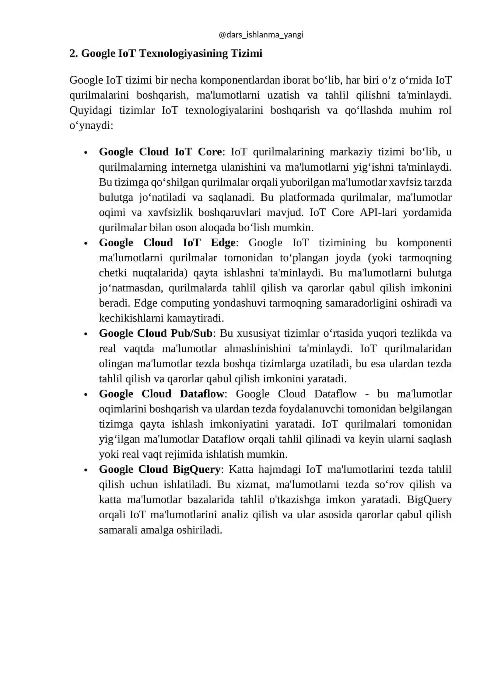 Google IoT texnologiyasi 4