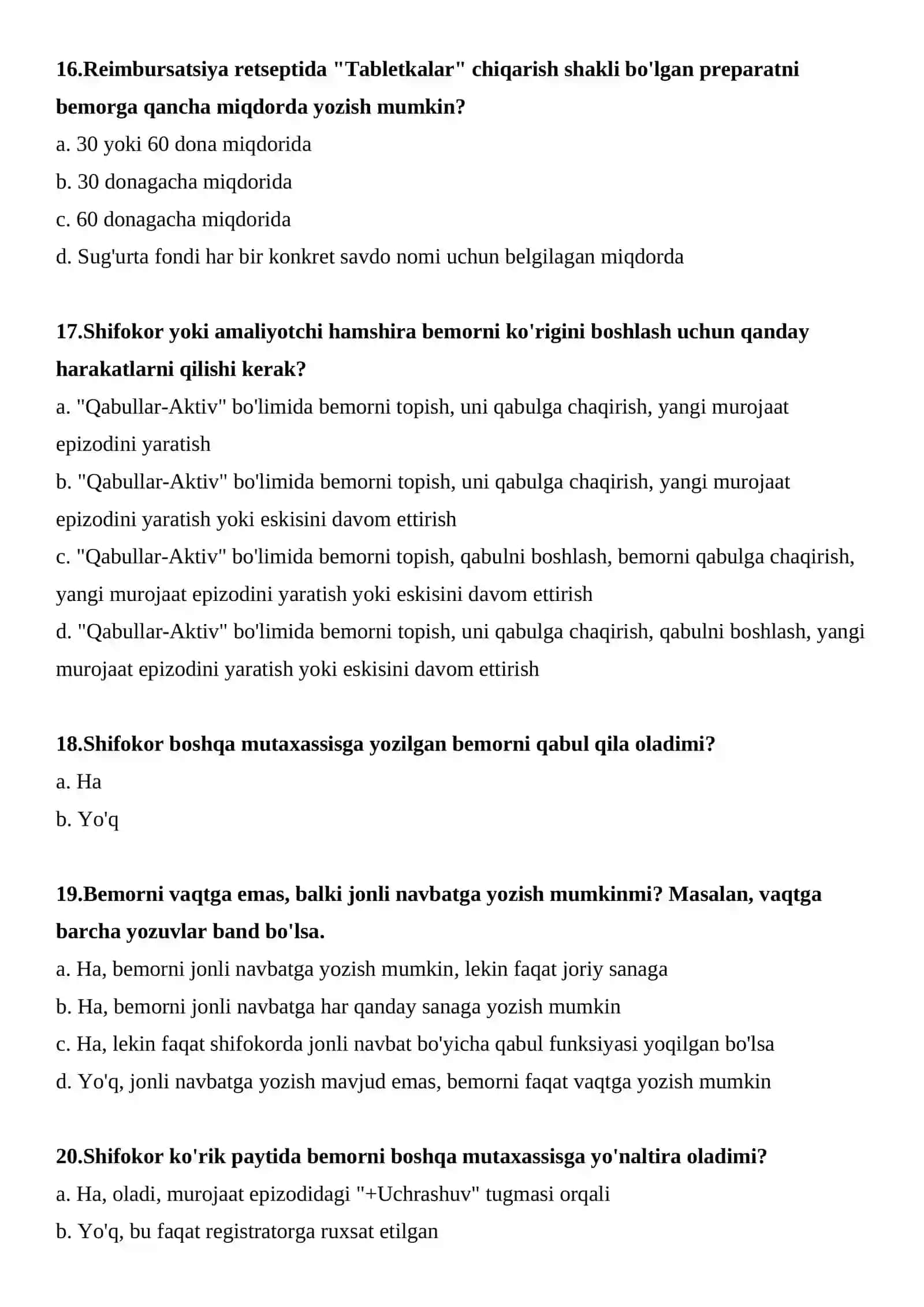 AKT DMED KOMPYUTER  argos test savol javoblari 4
