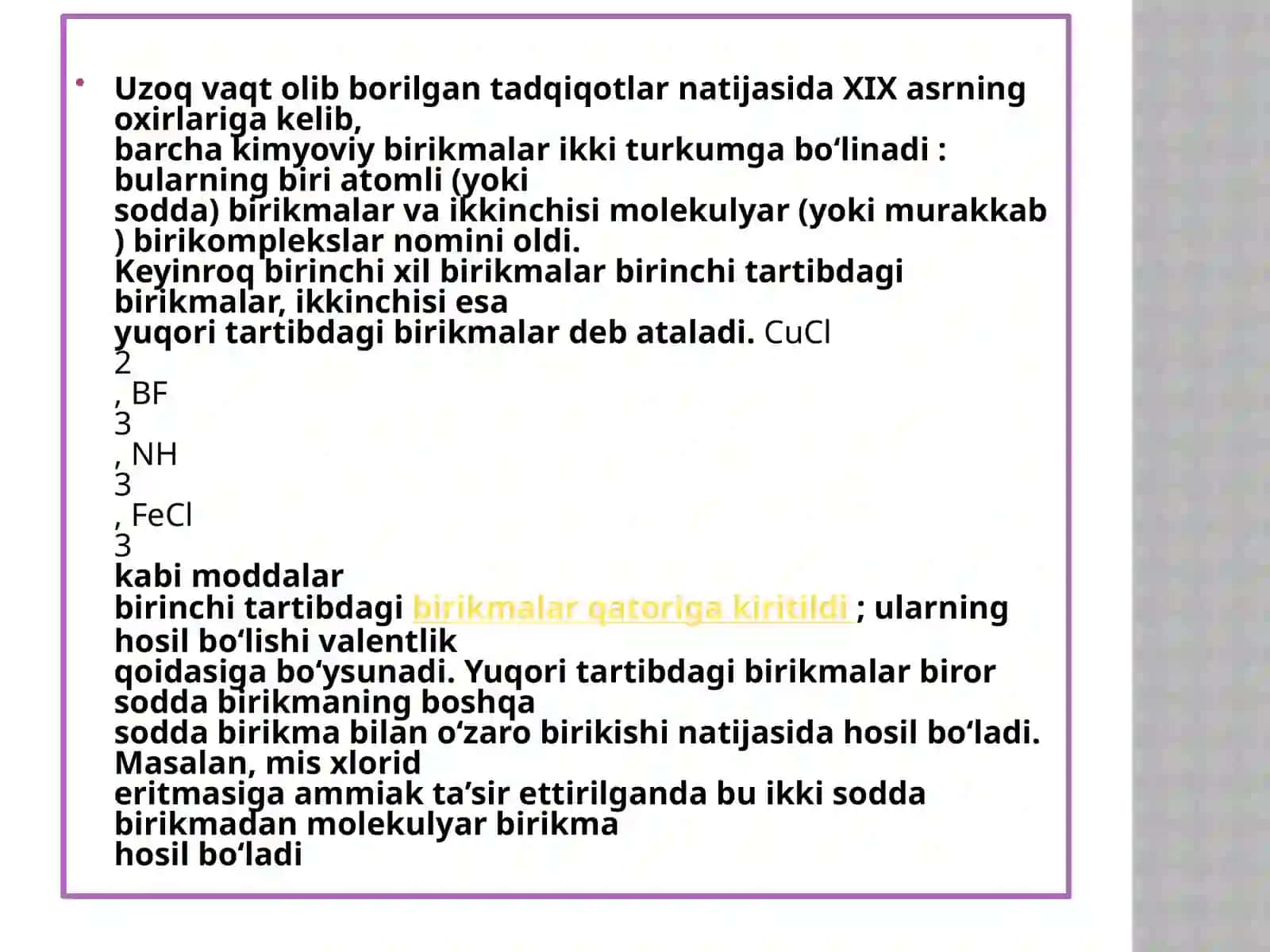 BIOLOGIK FAOL KOMPLEKS BIRIKMALAR 4