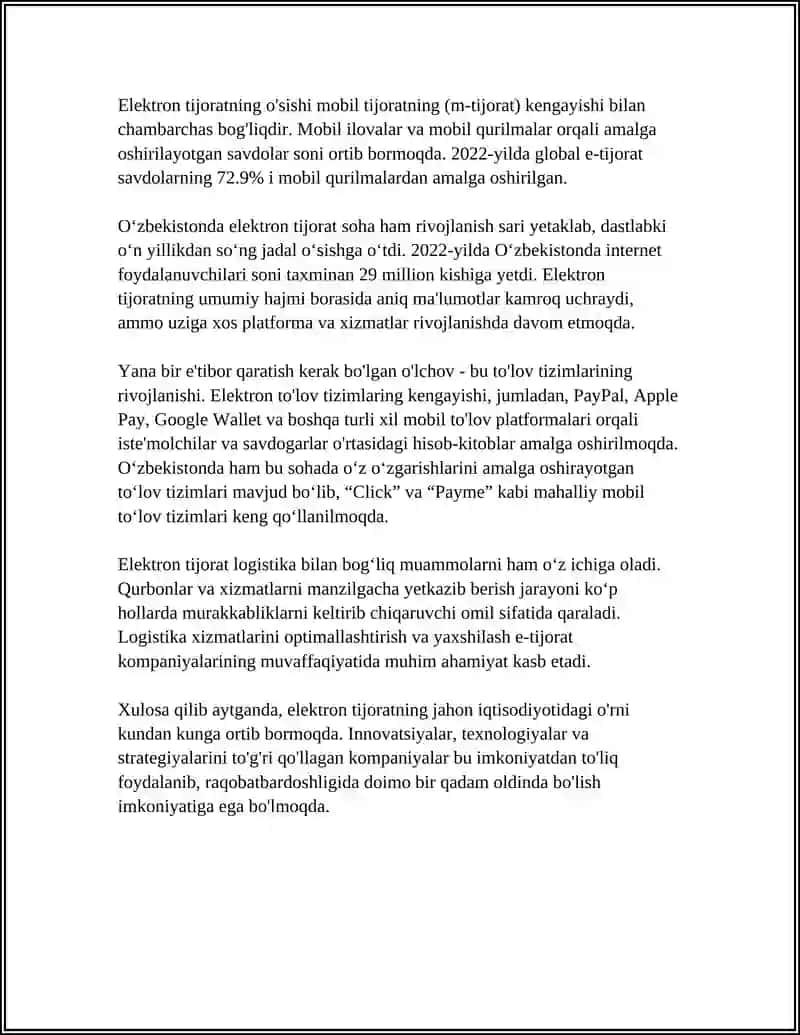 MILLIY IQTISODIYOTNI TURLI SOHALARIDA INTERNET TEXNOLOGIYASIDAN SAMARALI FOYDALANISH YO'LLARI 4