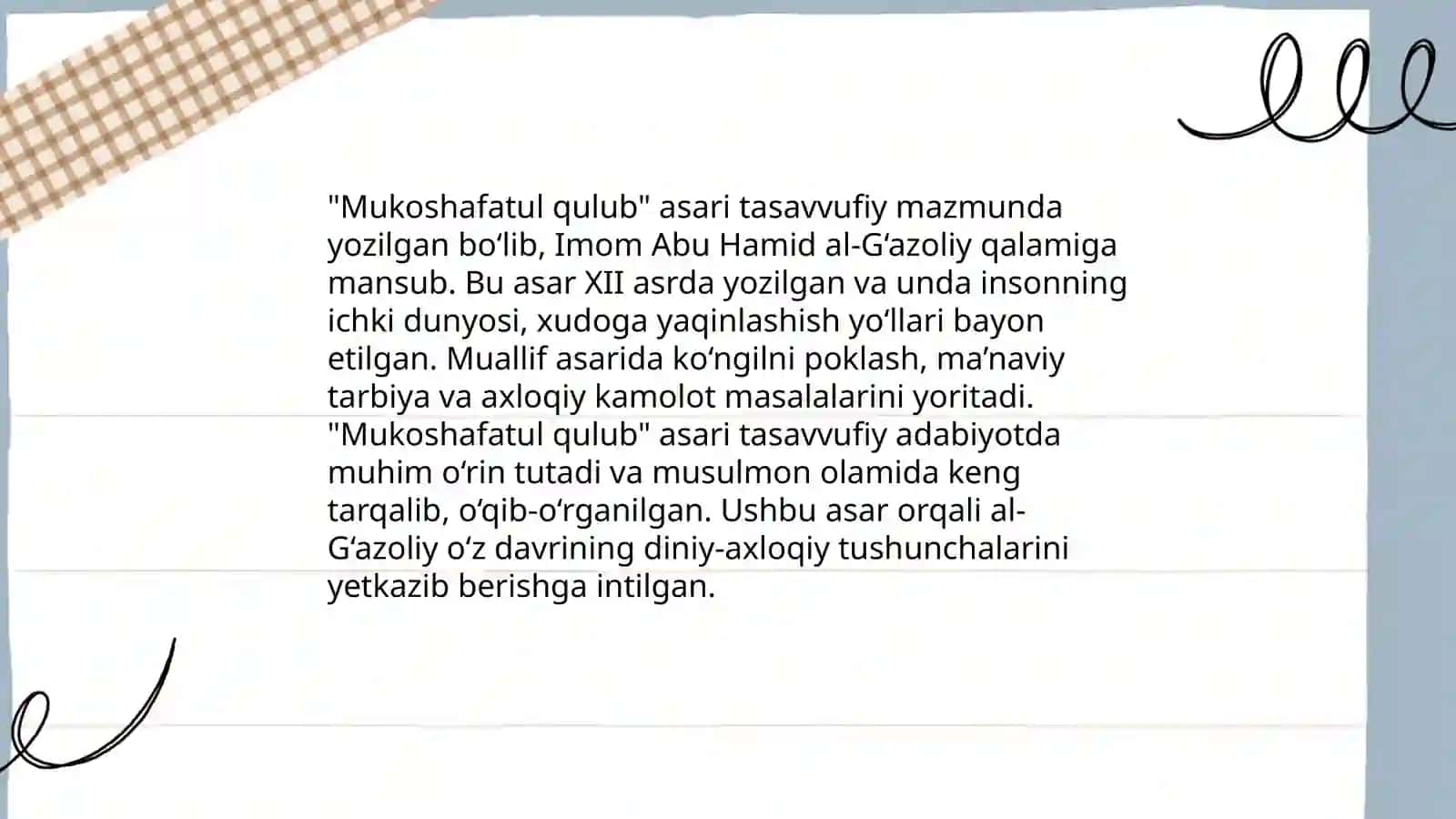 Mukoshafatul qulub 4