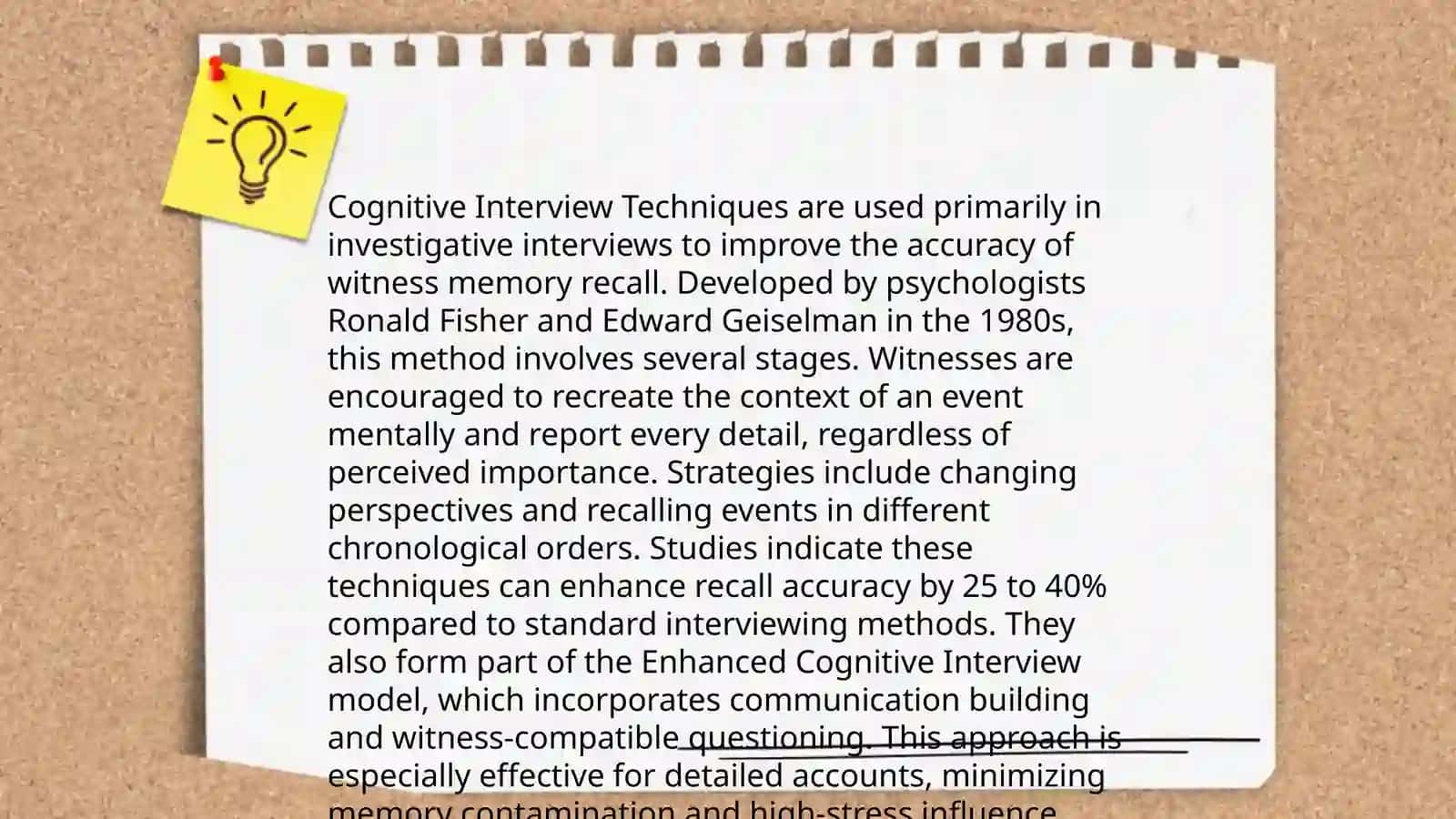 Investigative interviewing 4