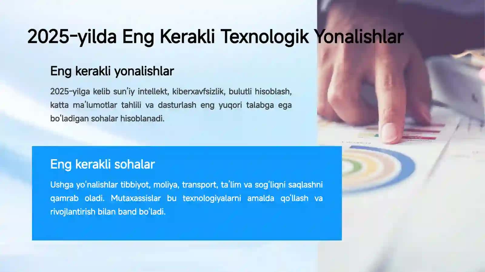 Texnologiya bilan bog’liq konikmalar 4