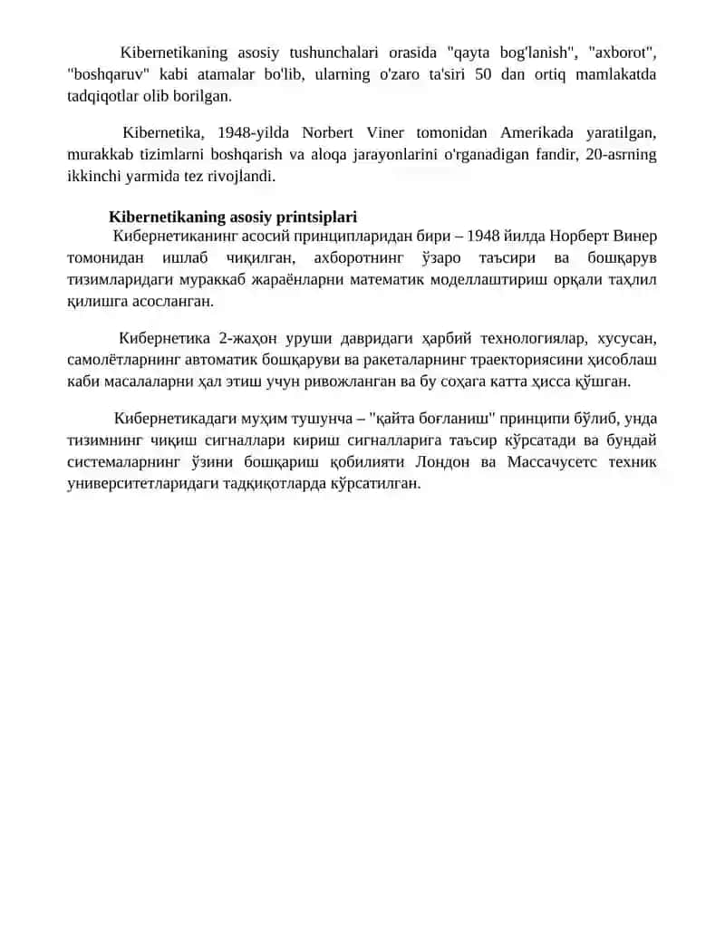 Kibernetika 4