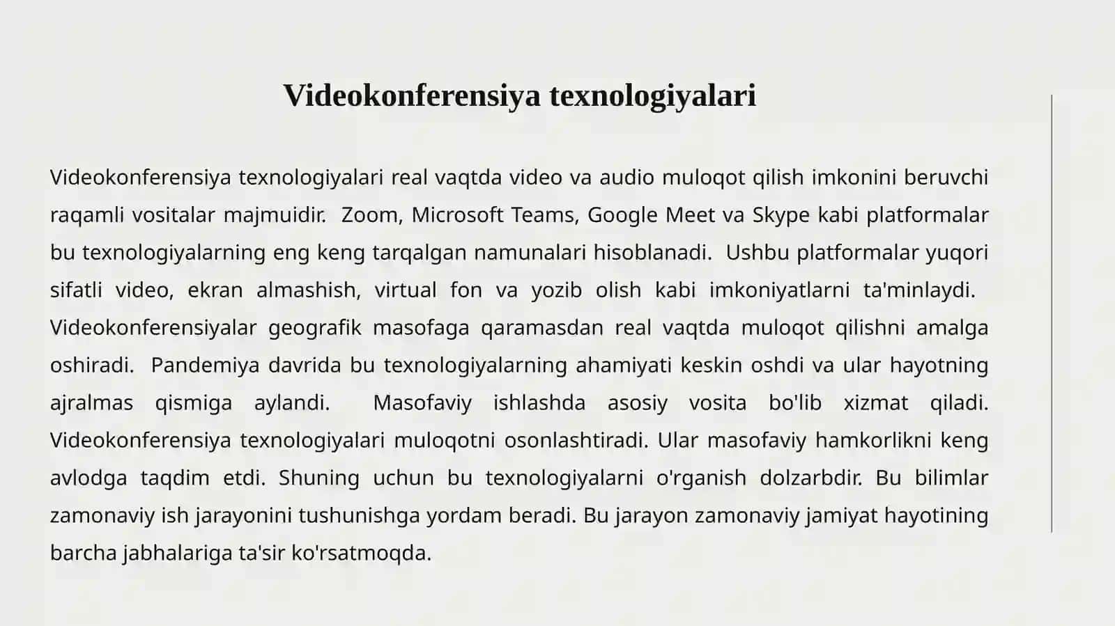 IJTIMOIY TARMOQ VA VIDEOKONFERENSIYALAR 4