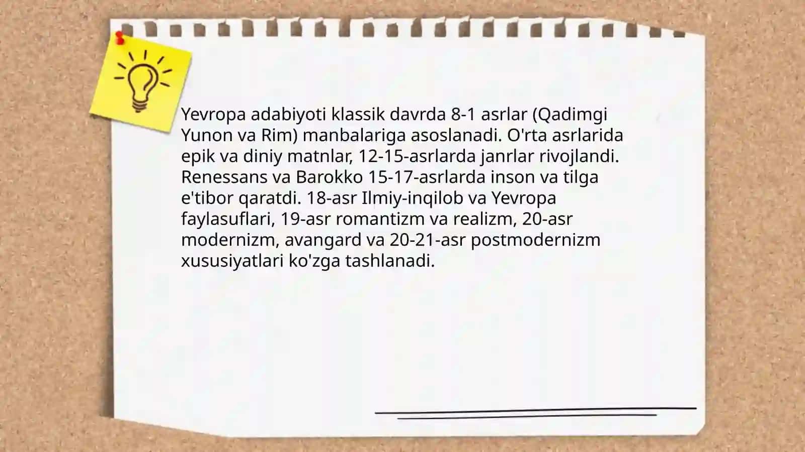 Yevropa xalqlari madaniyati 4