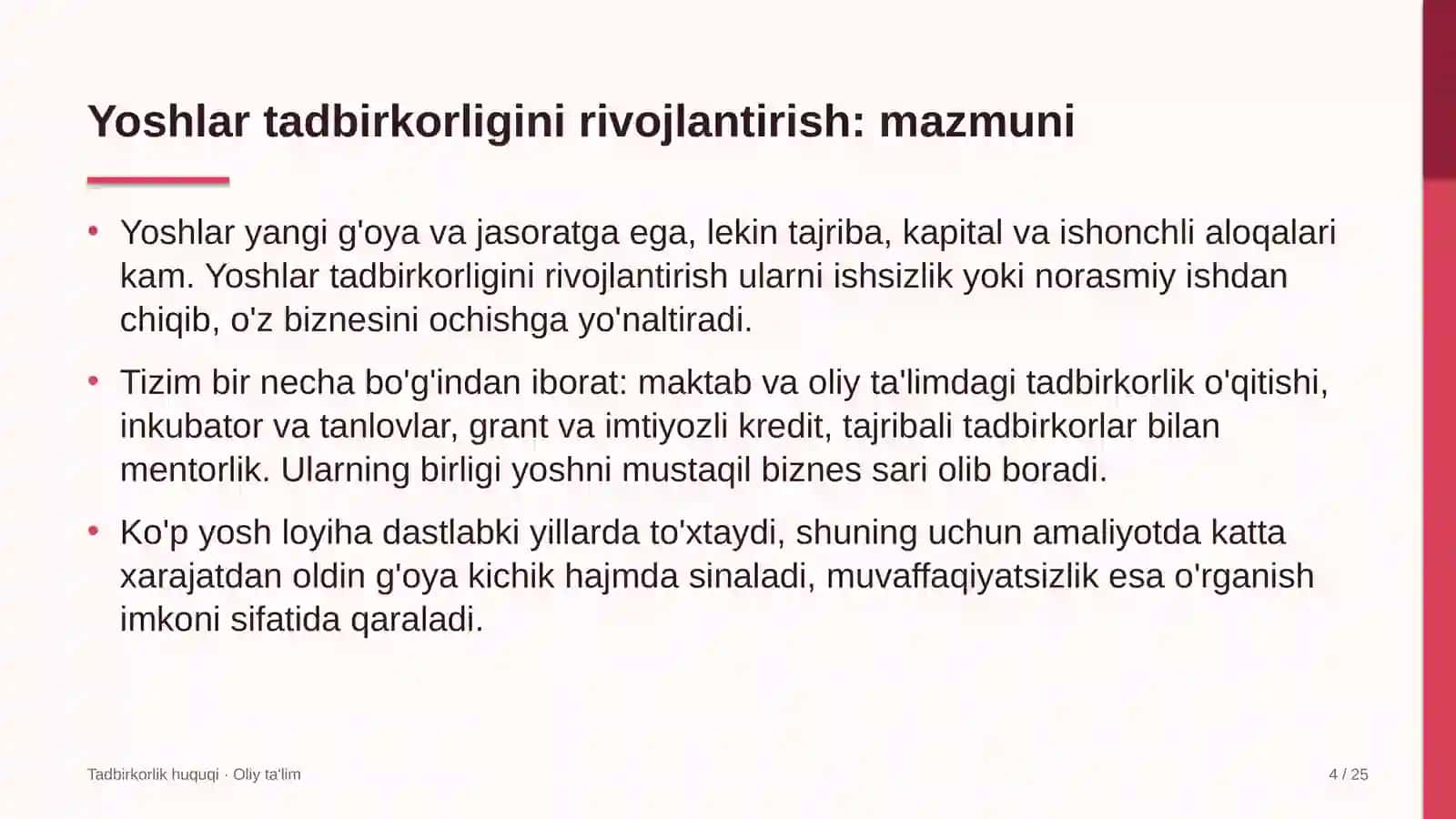 Bolalar nashrlari: yoshlar tadbirkorligini rivojlantirish 4