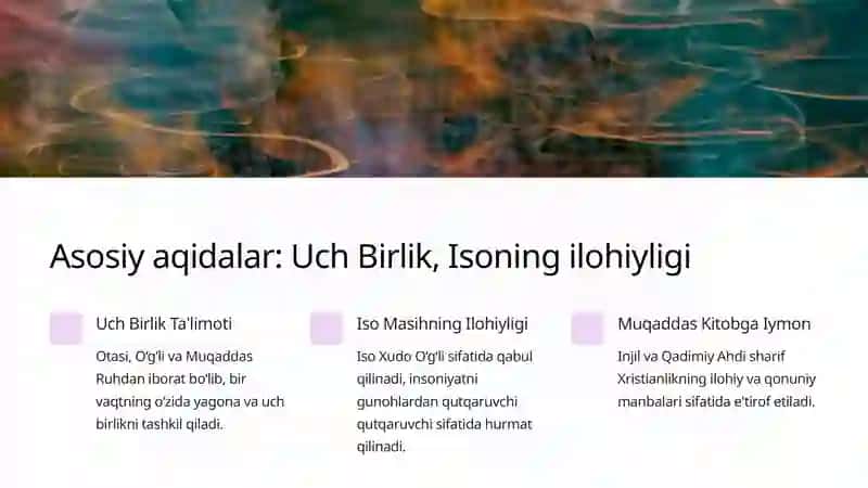 Xristianlikning paydobo‘lishi 4