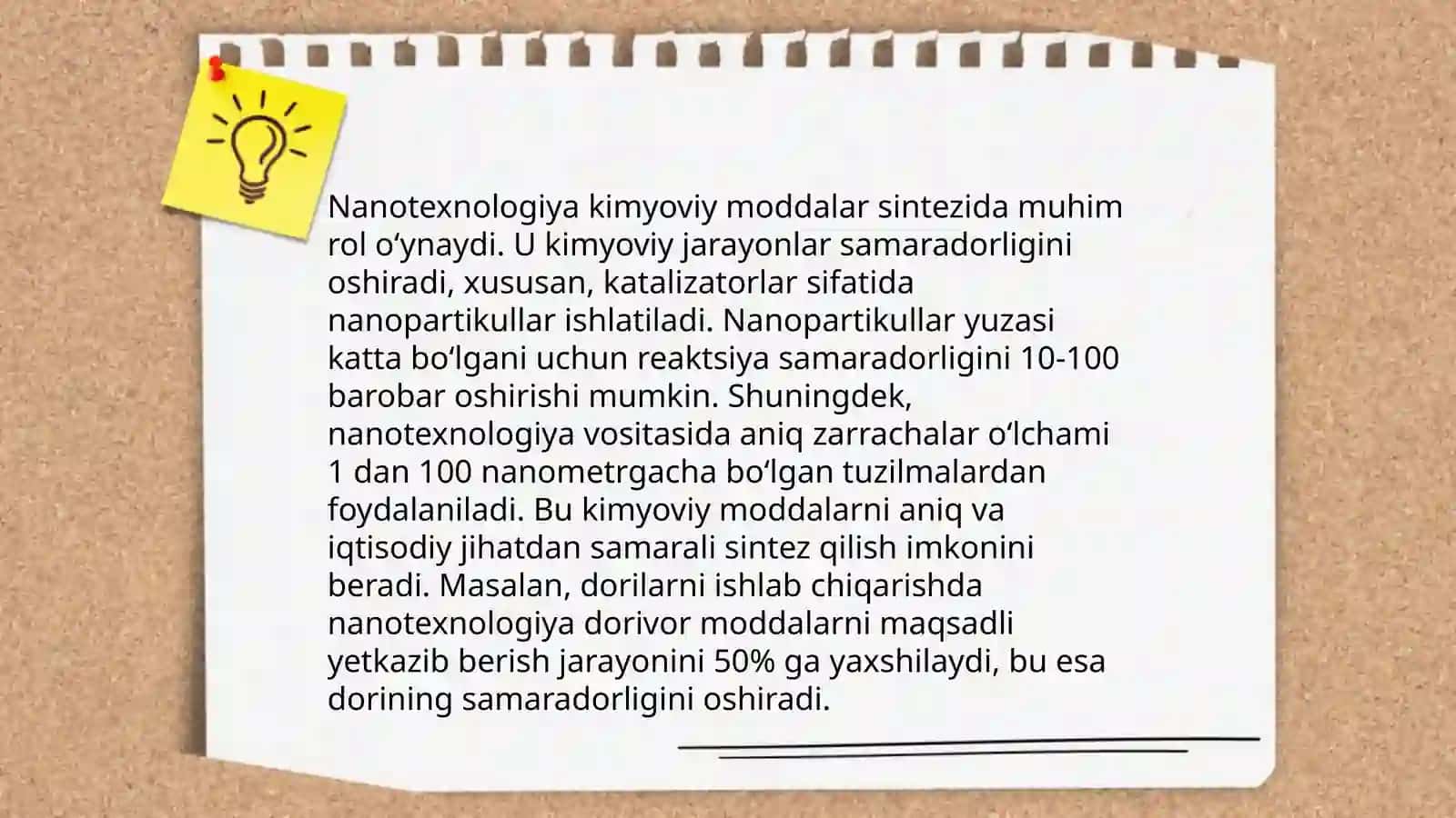 Nanotexnologiyaning kimyo sanoatidagi ahamiyati 4