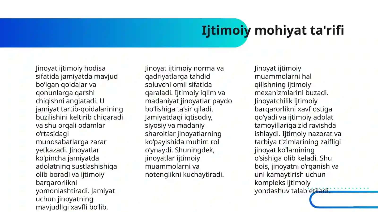 JINOYAT VA JINOYATLARNI TASNIFLASH 4
