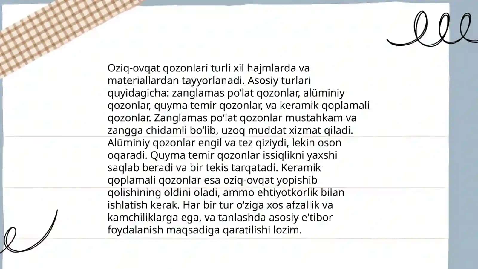 Oziq-ovqat qozonlari 4