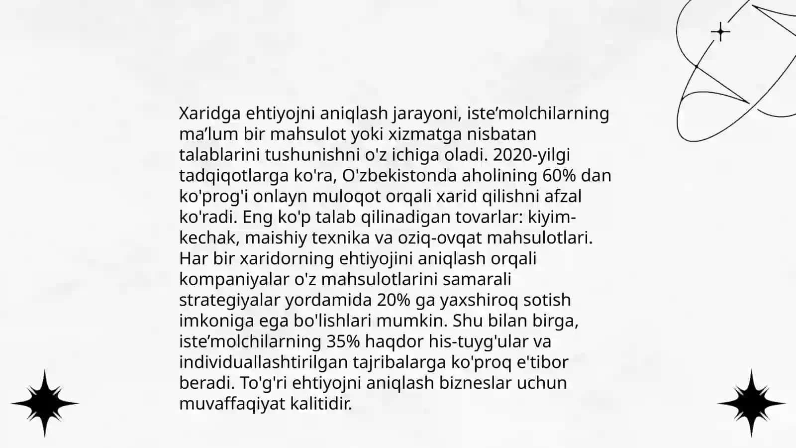 Xaridlar jarayonini tashkil etish bosqichlari 4