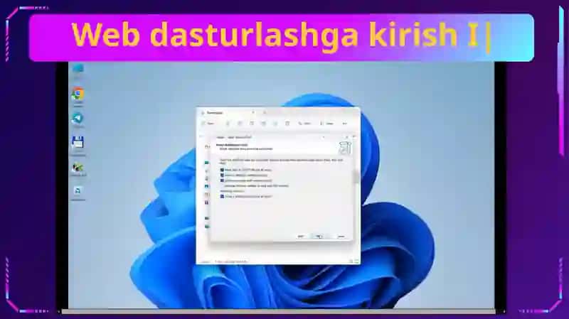 Web dasturlashga kirish I 4