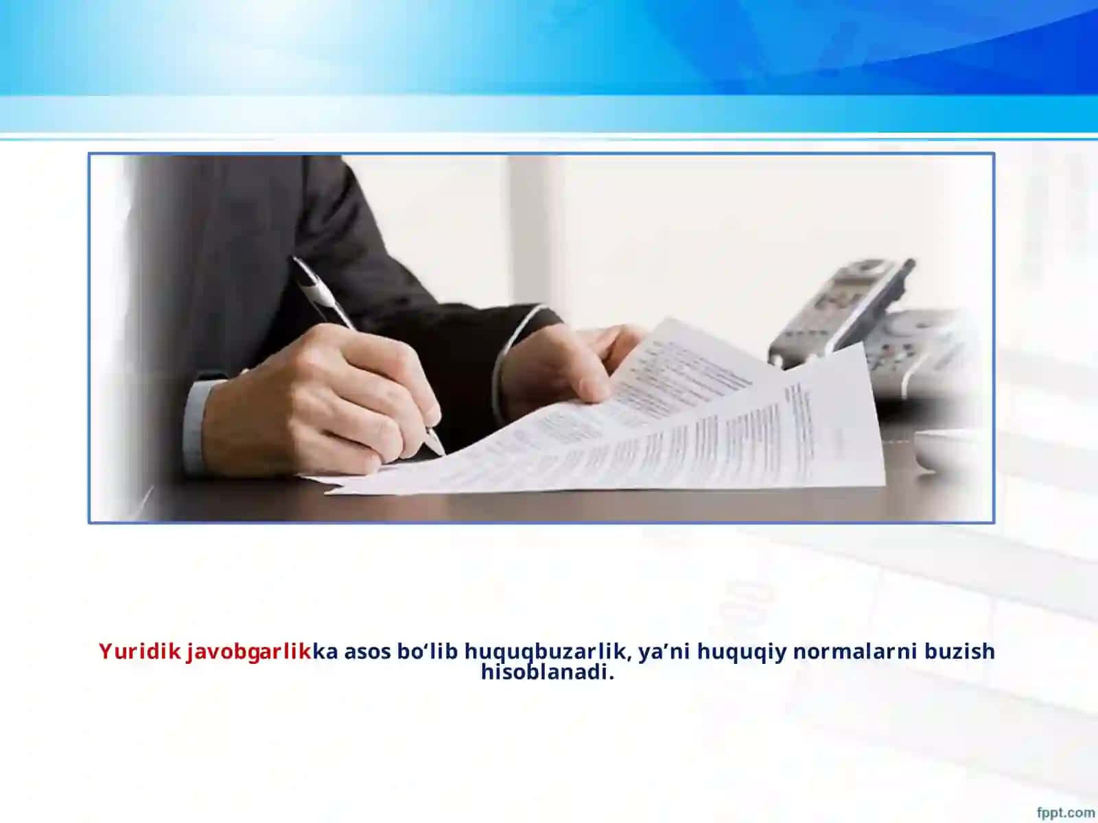 O’zbekistonda davlati va huquqiasoslarifanining 23-mavzu 4