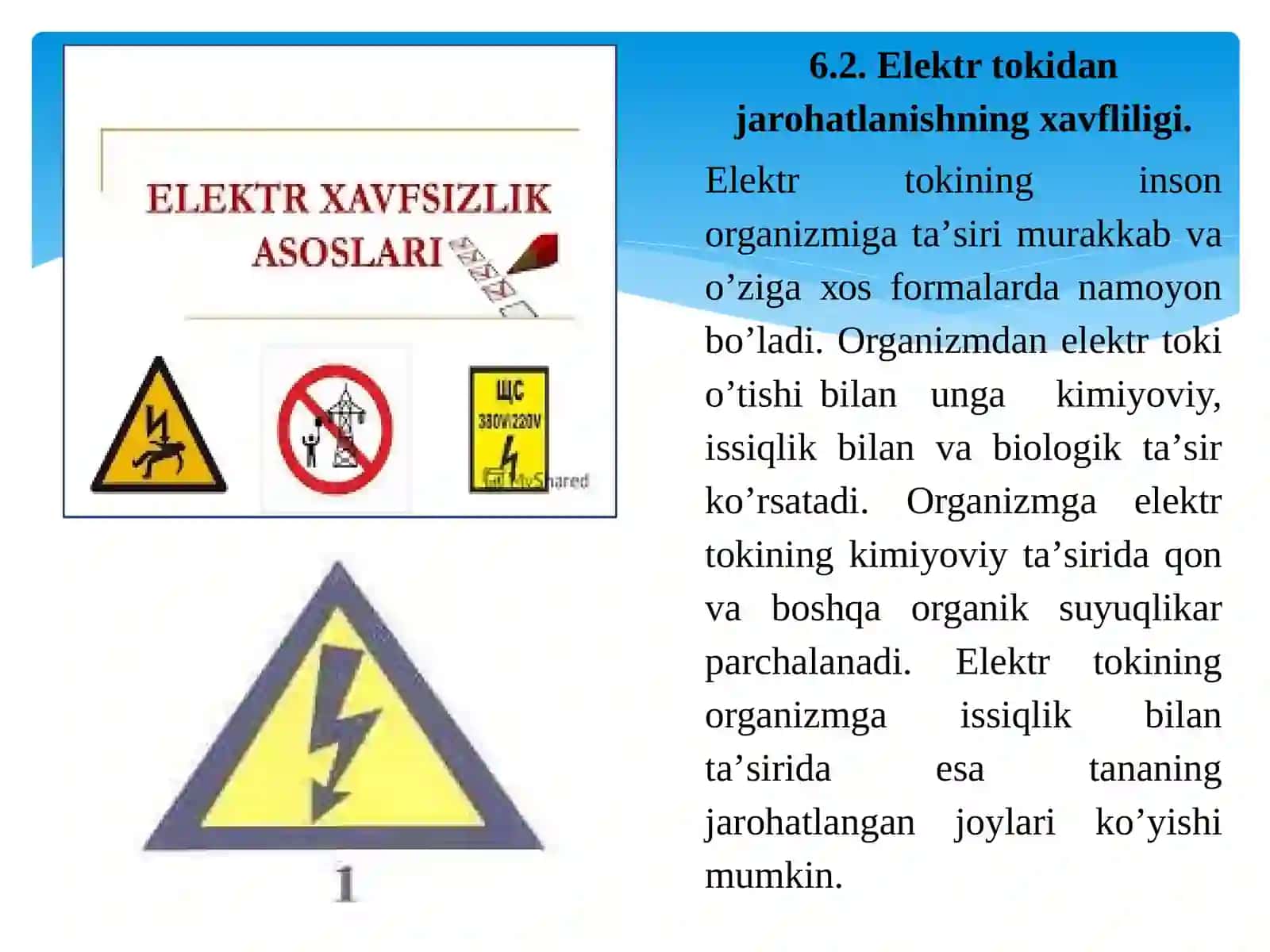 Elektr  xavfsizlik asoslari 4