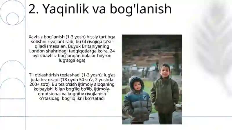 Til va uch yoshdagi bolalarda bilim rivojlantirish 4