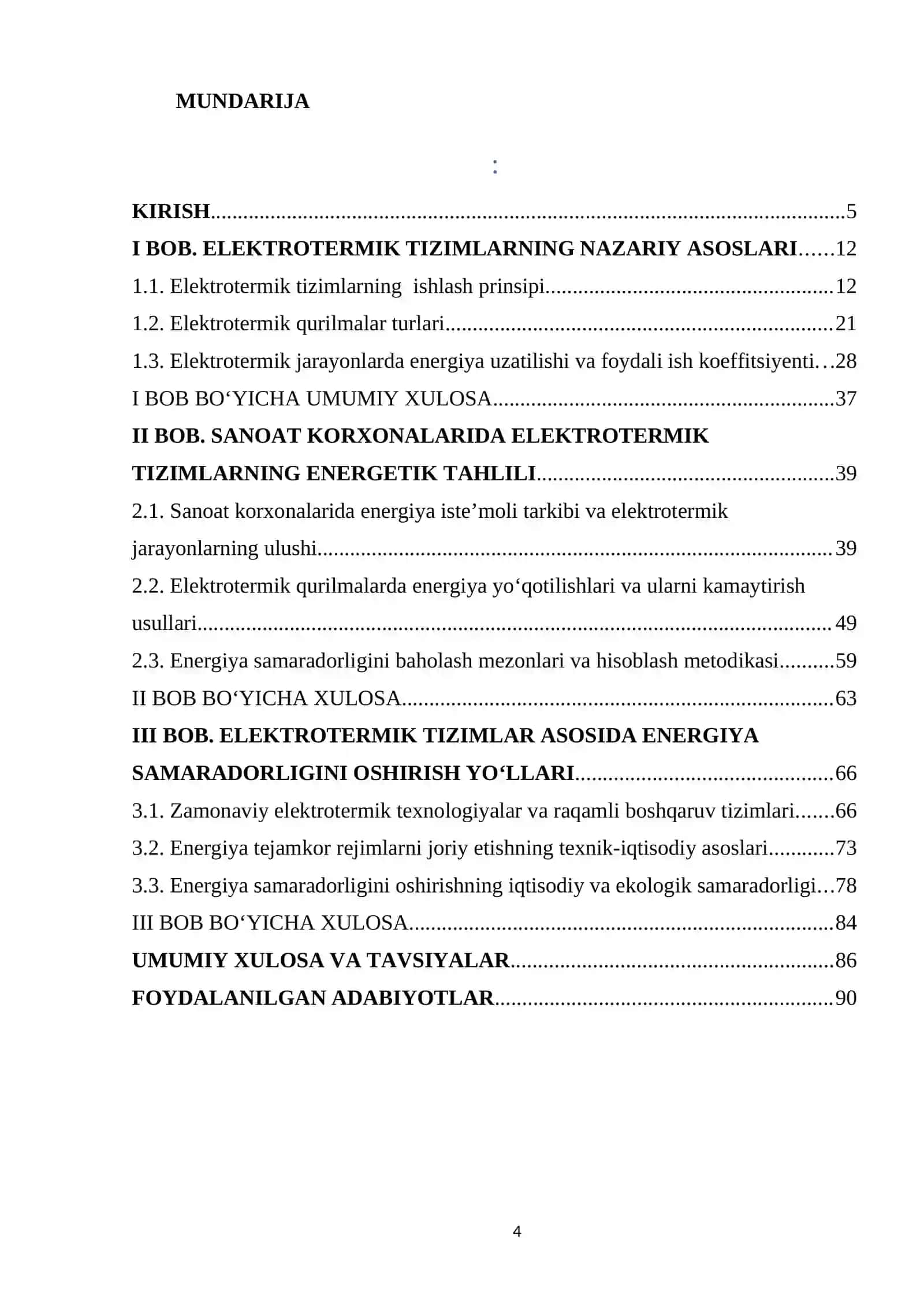 Elektrotermik Tizimlar asosida Energiya Samaradorligini Oshirish Imkoniyatlari 4