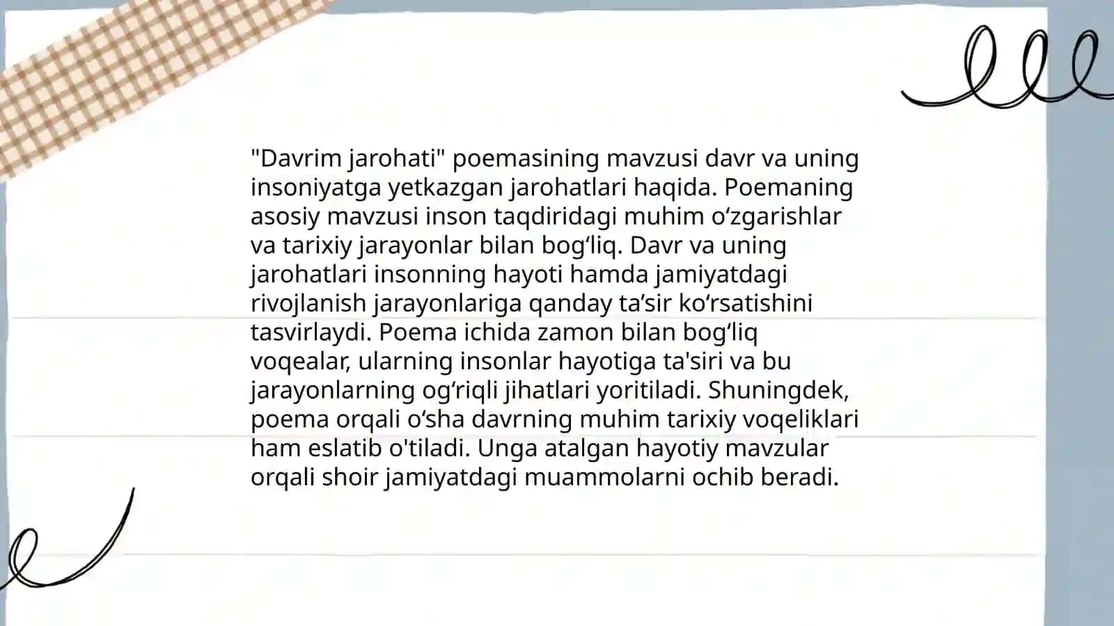 Davrim jarohati 4