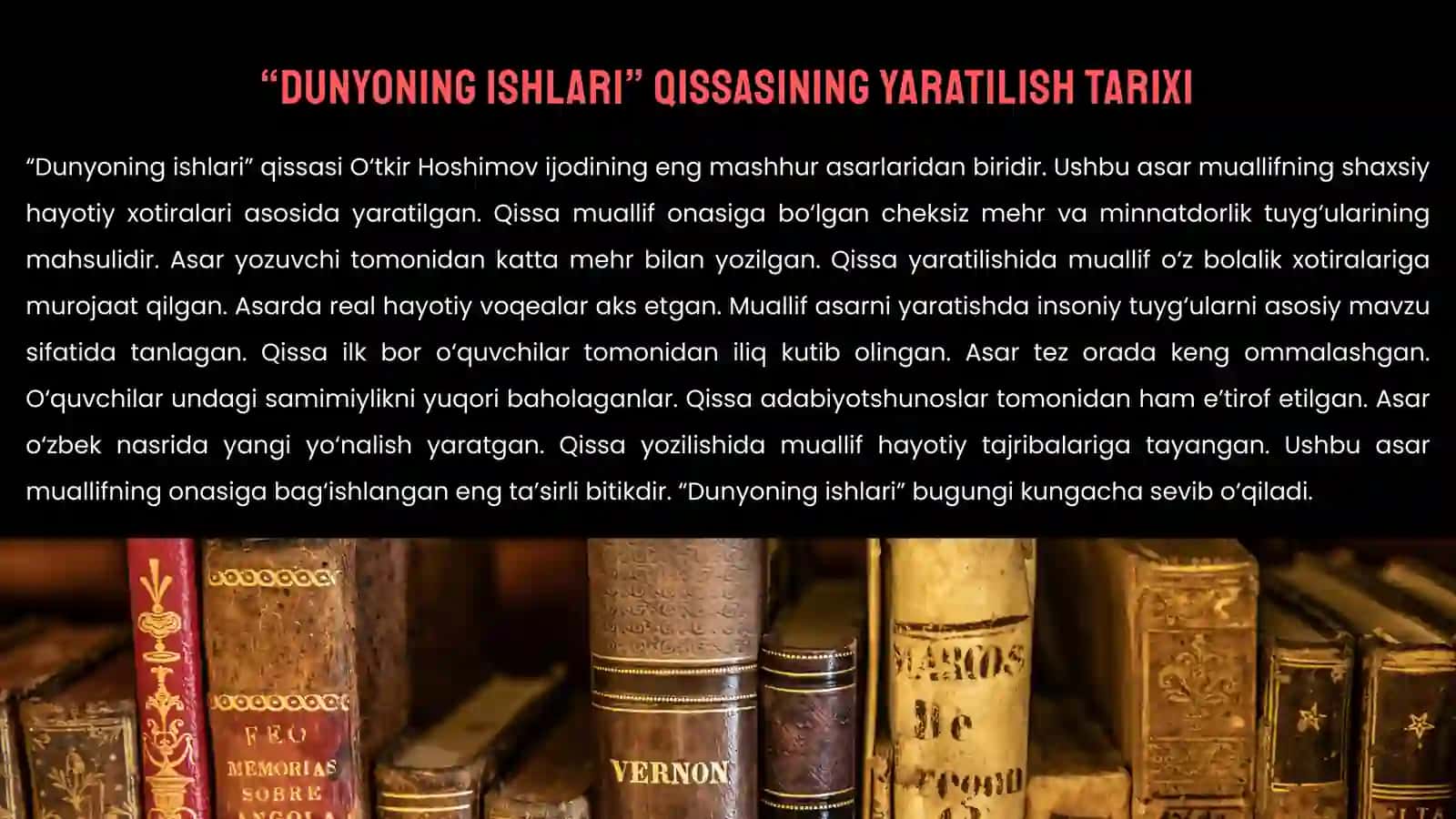 Dunyoning ishlari 4