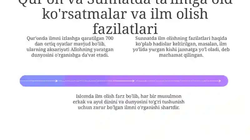 Islom sivilizatsiyasida ta'lim va tarbiyaning asosiy tamoyillari 4