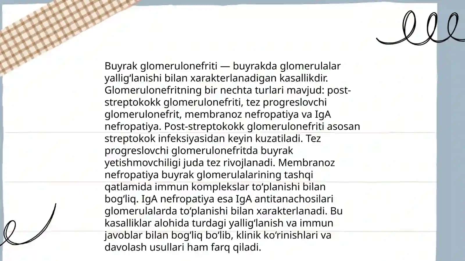 Buyrak kasalliklari immunopatologiyasi 4