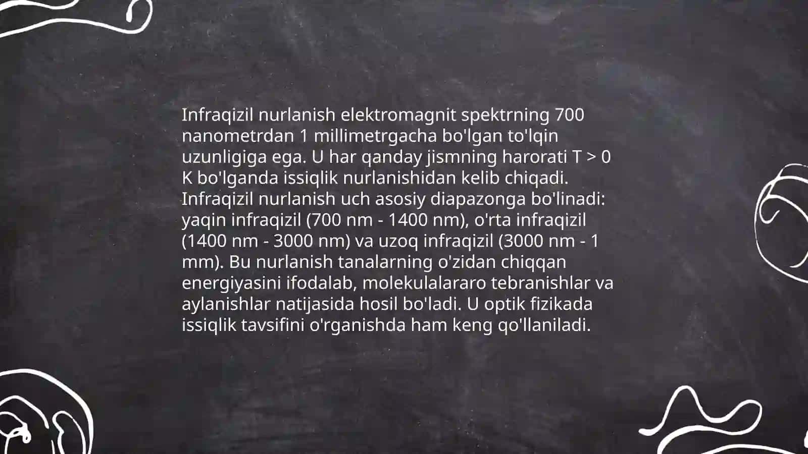 Infraqizil nurlar 4