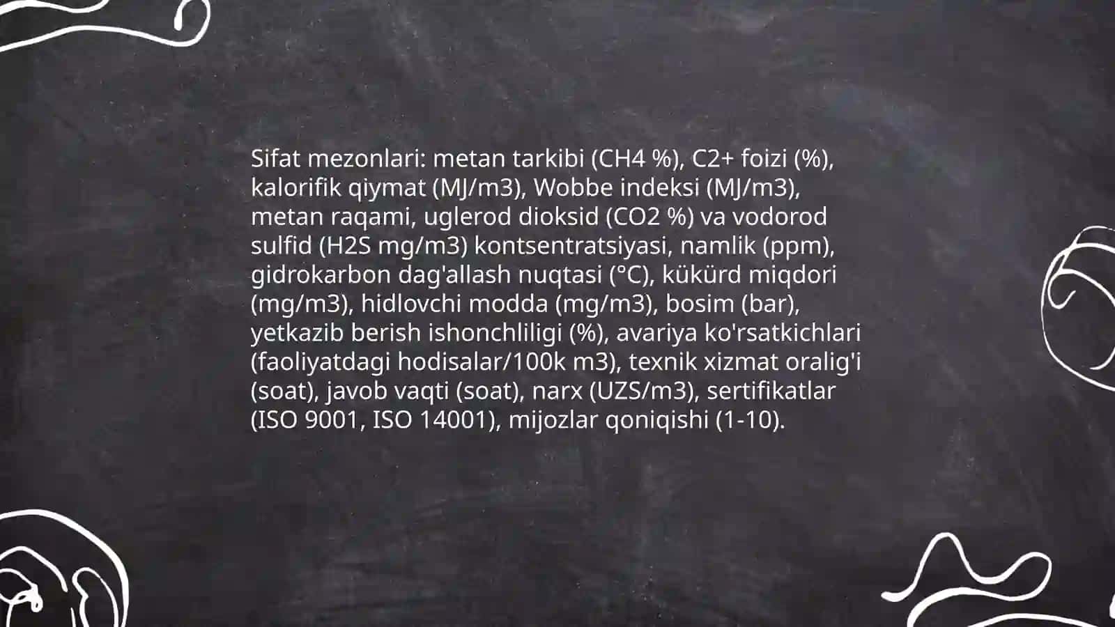Biznes reja yaratish: eng sifatli gaz markasini aniqlash 4