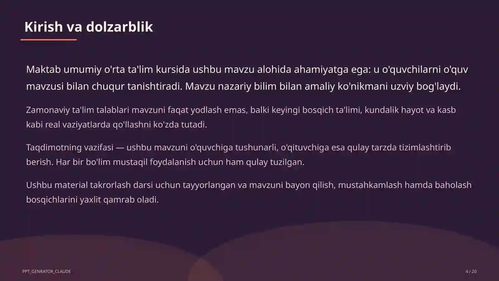 Differensiallashtirilgan ta'lim: turli darajadagi o'quvchilar bilan bitta darsda ishlash 4