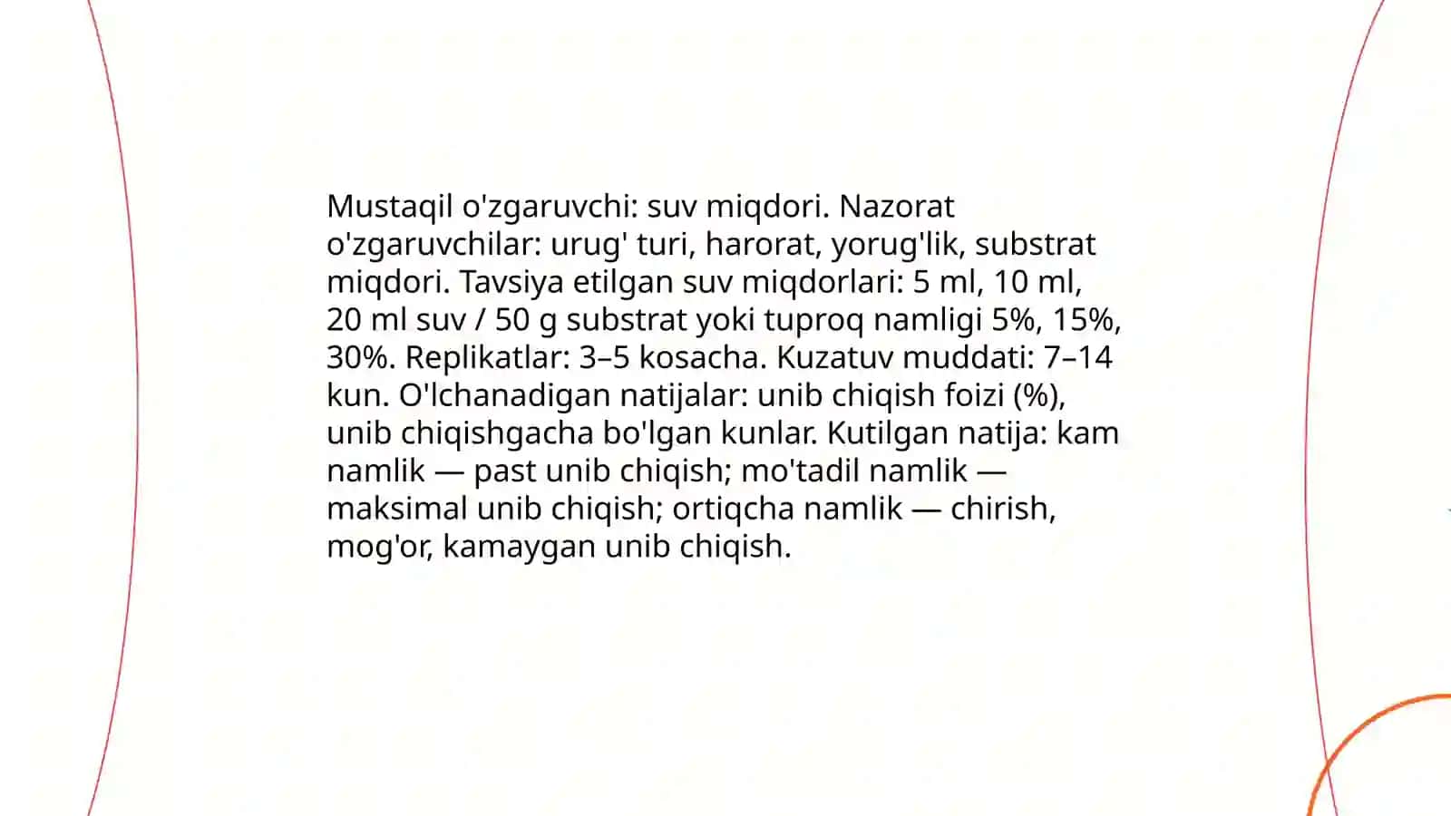 Quyosh nuri miqdori va o'simliklarning fotosintez tezligi 4